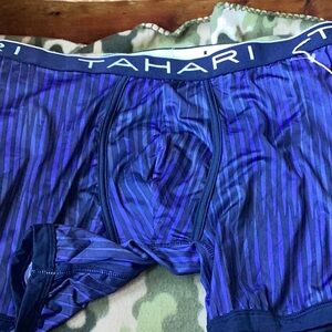 New Tahari Men's Blue Boxer Briefs
